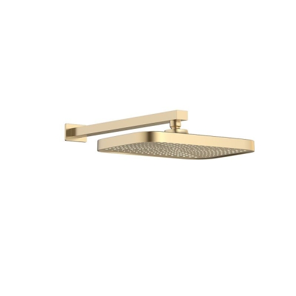 Верхний душ VINCEA VSHD-41CBG 31x21 золото брашированное