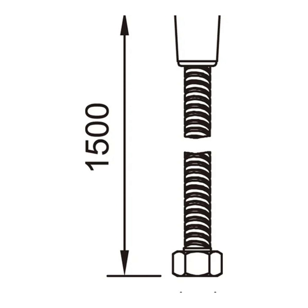 Душевой шланг CLEVER 90703
