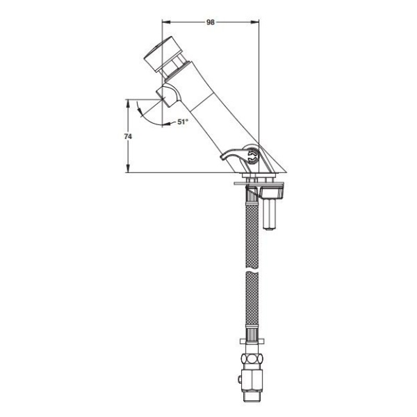 Смеситель для раковины PRESTO Neo S 68403