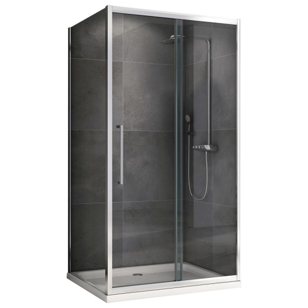 Душевое ограждение ABBER Schwarzer Diamant AG30110H-S50 110x50x195