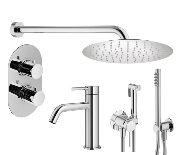 Душевой комплект PLUMBERIA Ixo KITZXOT18CR53