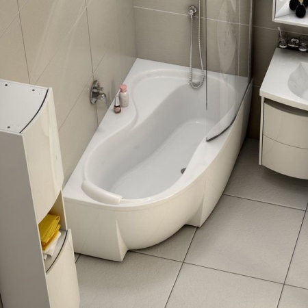 Панель фронтальная для ванн RAVAK A ROSA 95 P 160 см белая