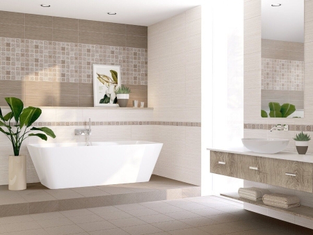 Grazia Light настенная плитка кремовая матовая 20х40см Azori