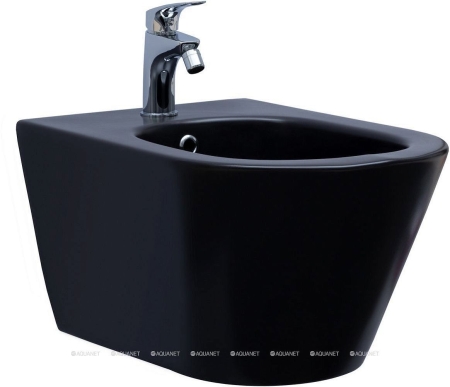 Биде подвесное AQUANET Lake-B2 316464 черный матовый