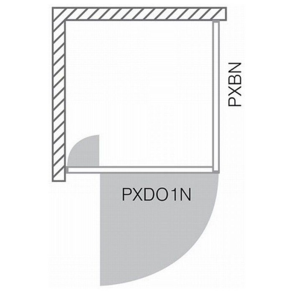 Неподвижная стенка ROTH Proxima Line PXBN 70x200