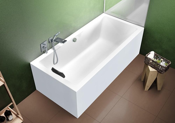 Акриловая ванна RIHO Lugo Plug & Play 170х75 L