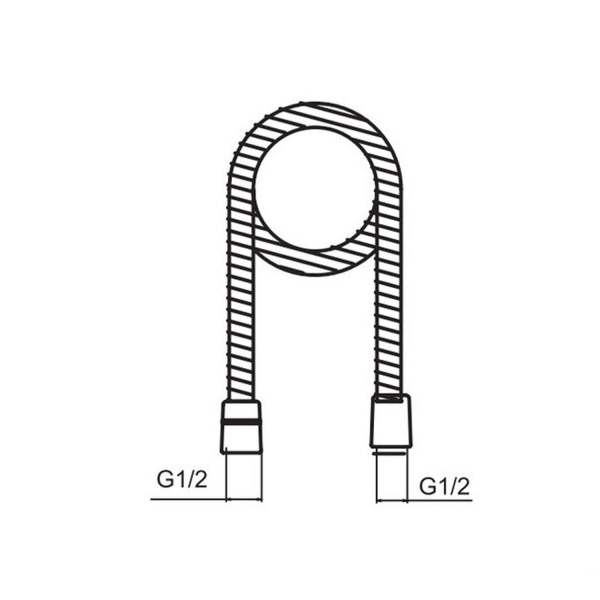 Душевой шланг CAPRIGO Parts 99-515-crm
