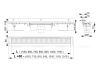 Дренажный канал ALCAPLAST APZ1004-950