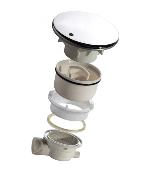 Сифон для душевого поддона RGW Velplex QYD-01-chrome 90