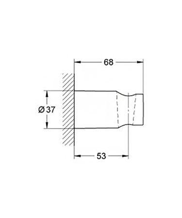 Держатель душа GROHE Tempesta 27594000