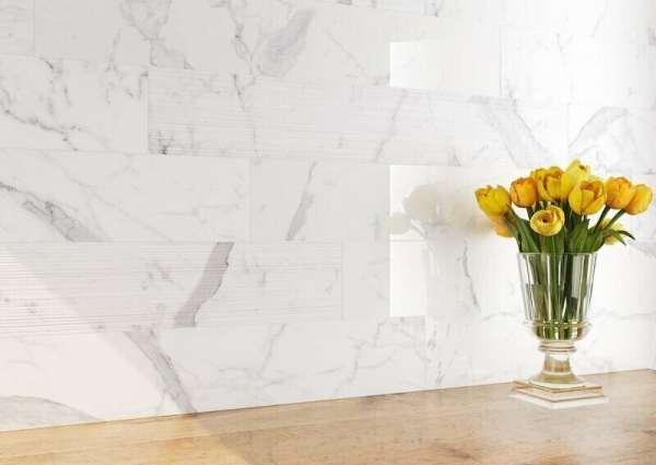 Montis White MN01 белый неполированный керамогранит 80х160см Estima
