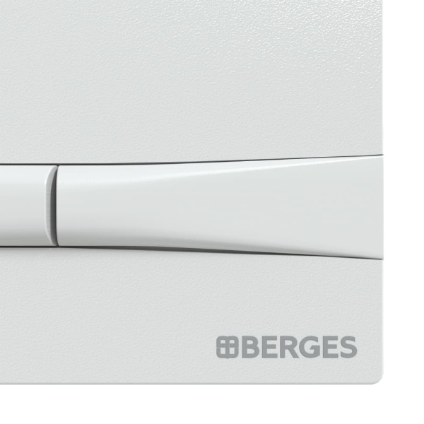 Инсталляция для унитазов BERGES Novum F4 кнопка soft touch белая