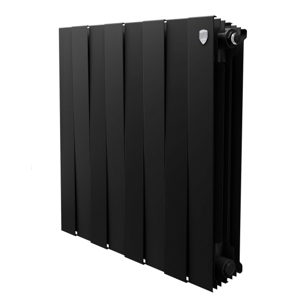 Радиатор ROYAL THERMO PianoForte 500 8С 64/60 БП черный матовый
