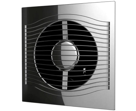 Вентилятор вытяжной DICITI Slim 4C Chrome обратный клапан