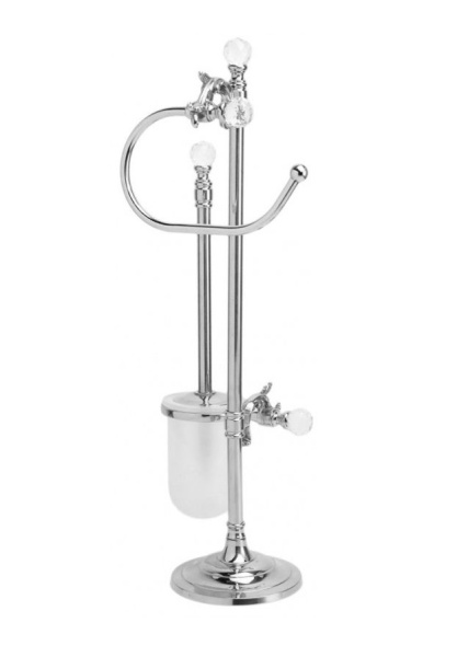 Стойка напольная для унитаза и биде ART&MAX Art Barocco Crystal AM-1948-Cr-C