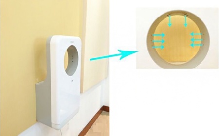 Рукосушитель KSITEX M-5555 JET 1450 Вт