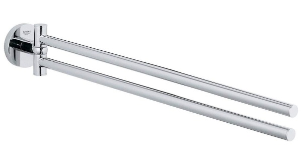 Полотенцедержатель GROHE Essentials 40371001 двойной