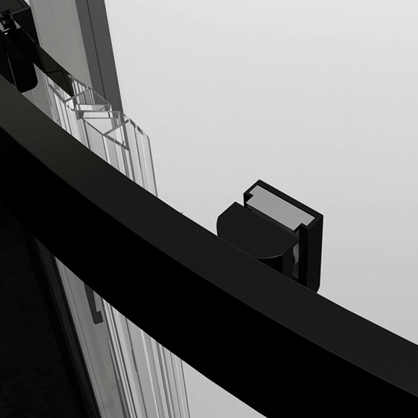 Душевая кабина BLACK&WHITE Galaxy G8701 90x90x217 профиль черный