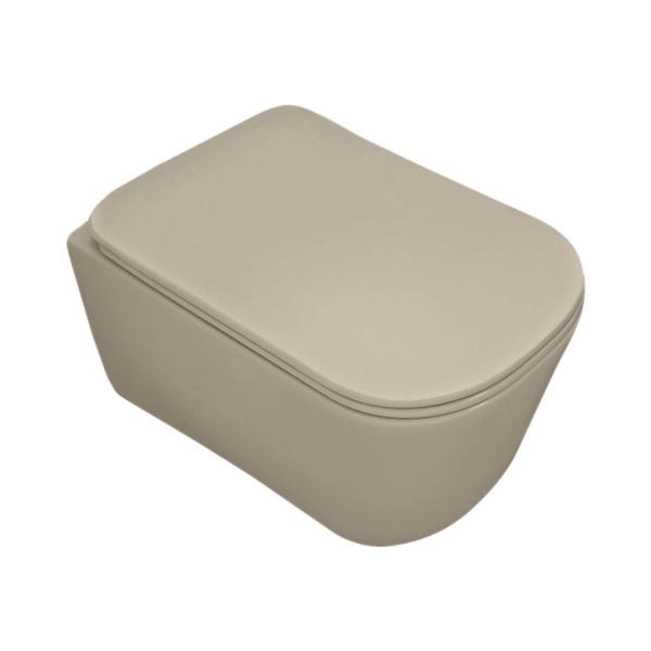 Унитаз подвесной KERASAN Tribeca nocciola matt