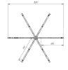 Каркас 1 MARKA Omega 180x180