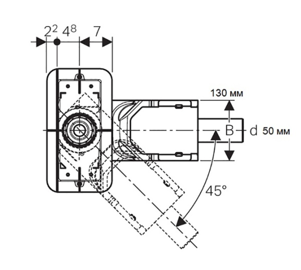 Сифон GEBERIT CleanLine 154.150.00.1