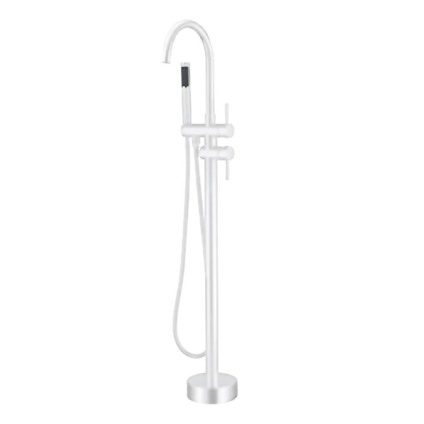 Смеситель для ванны WEBERT Rimini RI851101740 белый матовый