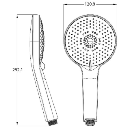 Ручной душ LEMARK LM8125C