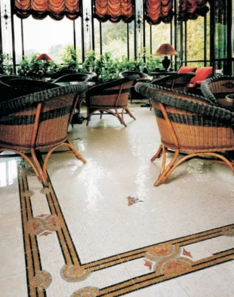 Мозаика Emperador Dark Pol. 7мм 30.5x30.5