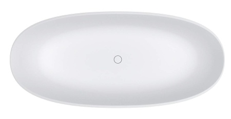 Ванна RIHO Oval 165х77 белая матовая
