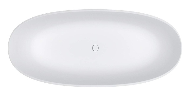 Ванна RIHO Oval 165х77 белая матовая