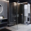 Дверь в нишу ROCA Area 120x200 L