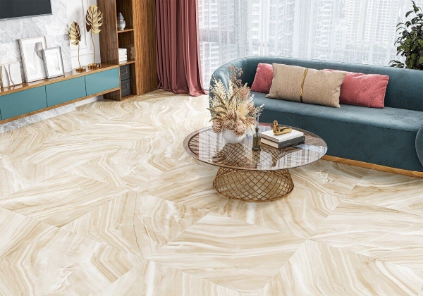 Venice Beige New Trend керамогранит бежевый лаппатированный 60х60см