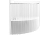 Карниз для ванны AQUANET Bali дуга 150x150