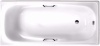 Ванна стальная WHITE WAVE Italica 170x75 с ручками