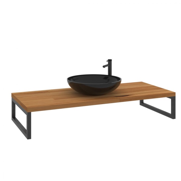 Тумба с раковиной ORKA Kestel 120 дуб матовый