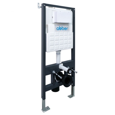 Комплект ABBER Bequem AC0105 + AC1100 с сиденьем с микролифтом, кнопка AC0120, хром