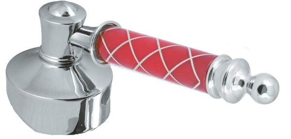 Ручка для смесителя BOHEME Murano Chrome/Ruby