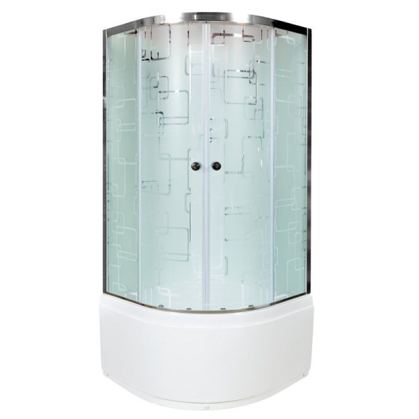 Душевая кабина AVACAN ЕМ4510 без крыши 100x100x208