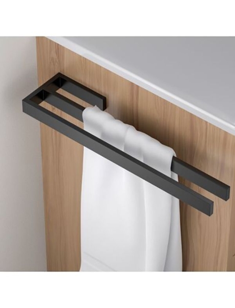 Полотенцедержатель TIMO Petruma 15252/03 двойной black matte