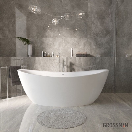 Акриловая ванна GROSSMAN Galaxy GR-1402M 180x85 матовая