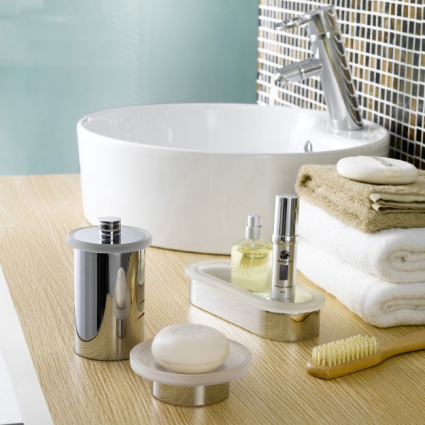 Стакан для ватных дисков LANGBERGER 23028А настольный