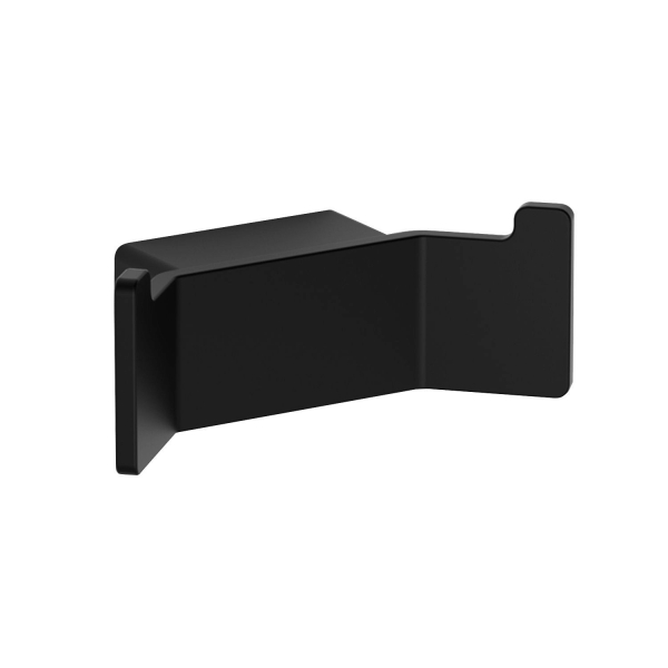 Крючок DECOR WALTHER Contract двойной 650460 черный матовый