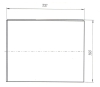 Панель боковая MARKA ONE Flat 70х56 R