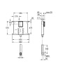 Бачок GROHE Flushing cistern solo 38863000