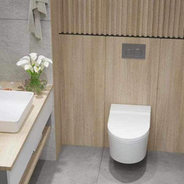 Электронный унитаз BRUNNEN Wal BW-2401 с функцией биде