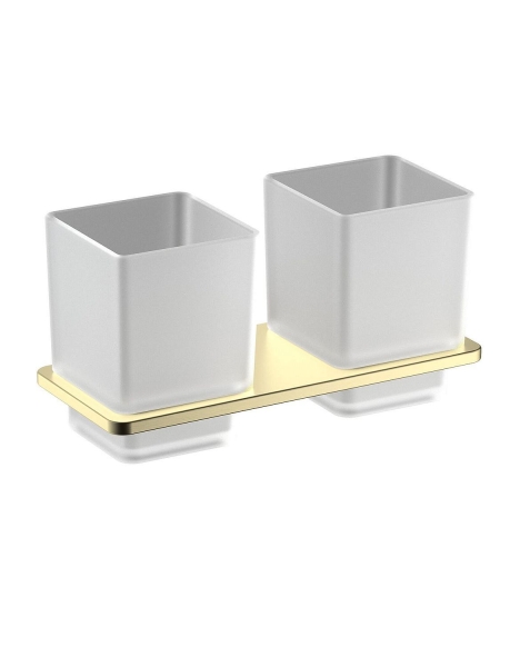 Стакан TIMO Torne двойной 43034/17 gold matte