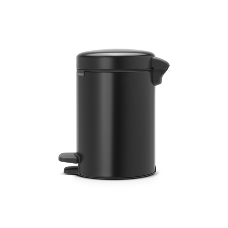 Ведро для мусора BRABANTIA NewIcon 113321 3 л, черный матовый
