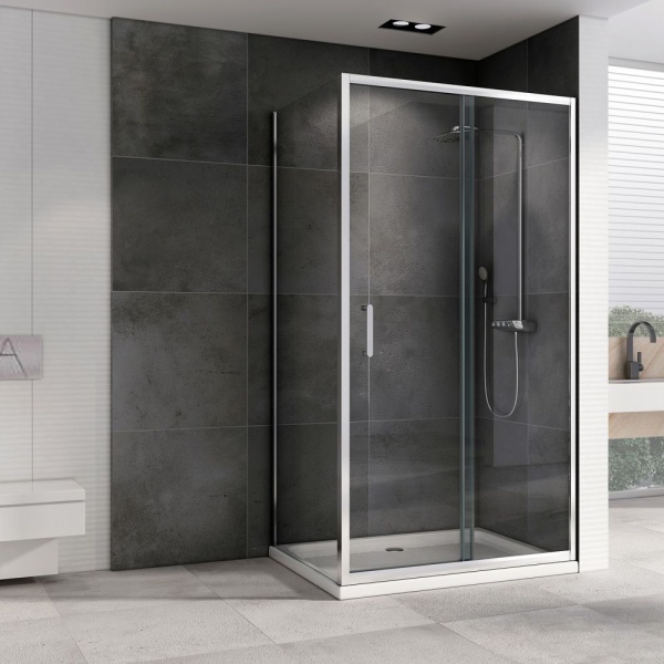 Душевое ограждение ABBER Schwarzer Diamant AG301405-S605 140x60x190