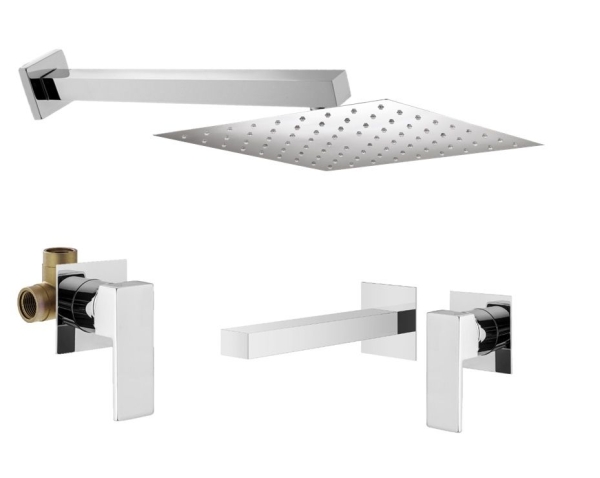 Душевой комплект PLUMBERIA Tag KITTG01CR220