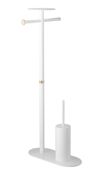 Многофункциональная стойка BOHEME 10953-W-G Gold/White